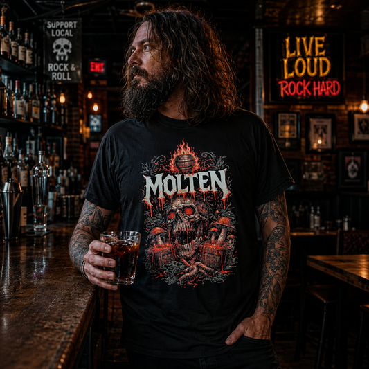 Molten "Skull & Shrooms" Shirt